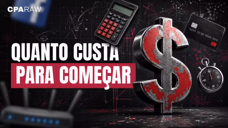 Quanto custa para começar em arbitragem de tráfego: cifrão metálico, calculadora e cartão sobre fundo urbano